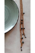 Load image into Gallery viewer, FABRIC ENTWINED G PEARLY EYE WEAR CHAINS
