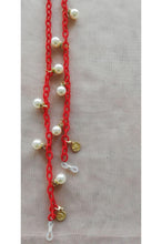 Load image into Gallery viewer, FABRIC ENTWINED N PEARLY EYE WEAR CHAINS
